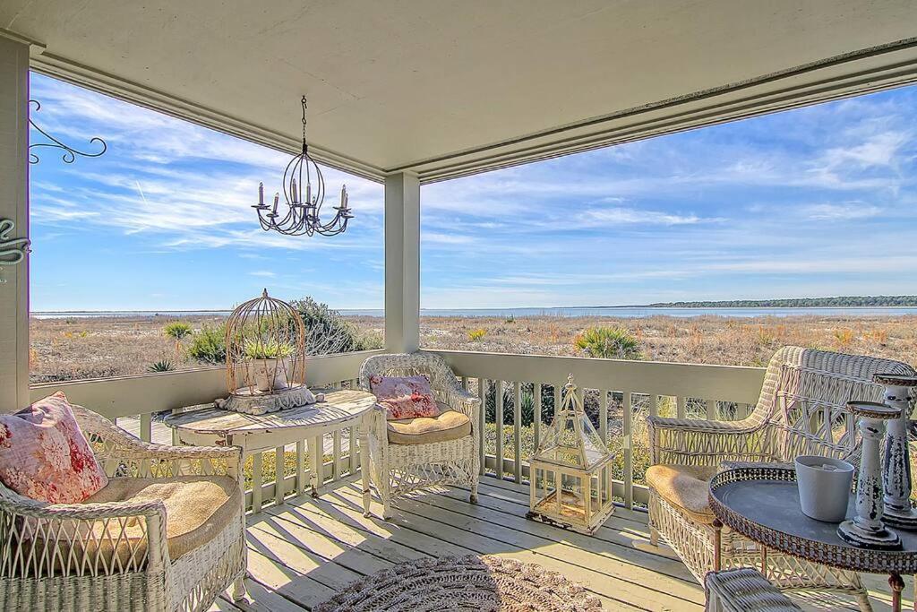 Luxury Seabrook Beachfront W/Spectacular Sunsets Buitenkant foto